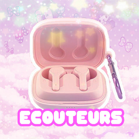 Ecouteur chat kawaii