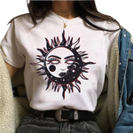 T-shirt kawaii Gothic sun