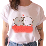 T-shirt chat kawaii <br>japan cloud