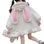 Veste chat kawaii lapin polaire