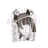 T-shirt chat kawaii maid waifu