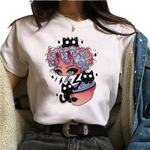 T-shirt chat kawaii <br>Gothic dimension