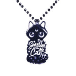 Collier chat kawaii cat moon