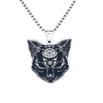 Collier chat kawaii witch cat