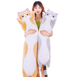 Peluche chat kawaii longue