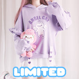 sweat chat kawaii angel cat