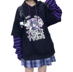 pull chat kawaii <br>streetwear gothique