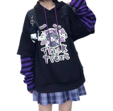 pull chat kawaii <br>streetwear gothique