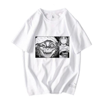 t-shirt chat kawaii sourire monstre