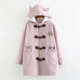 Veste chat kawaii neko japonais rose