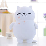 Peluche chat kawaii blanc