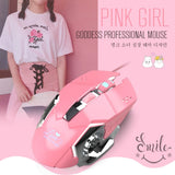 Souris rose love