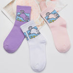 Chaussettes chat kawaii Japan Harajuku