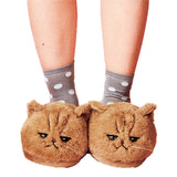 Chausson chat kawaii expressif