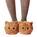 Chausson chat kawaii expressif