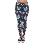 Legging chat kawaii neon