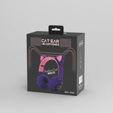 Casque chat kawaii gaming Lumineux LED