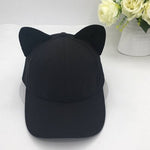 casquette chat kawaii avec oreille noir