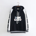 pull japonais style noir