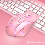 Souris girly sans fils