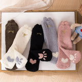 Chaussette chat kawaii hiver longue