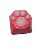 Keycap chat kawaii collector patte de chat fuchsia