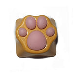 Keycap chat kawaii collector patte de chat orange