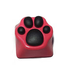 Keycap chat kawaii collector patte de chat rouge