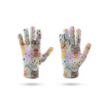 Gants chat kawaii motif chat touch screen style 5