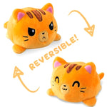 Peluche chat kawaii réversible mistigri