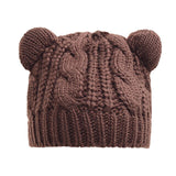 Bonnet chat kawaii hiver