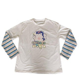 T-shirt chat kawaii unicorn