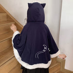 Veste chat kawaii lolita Harajuku noir