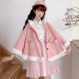 Veste chat kawaii lolita Harajuku rose