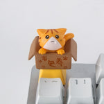 Keycap chat kawaii neko box tigre