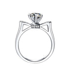 Bague chat en argent pour femme