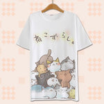 T-shirt chat kawaii <br> neko mignon