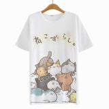 Tee shirt chat kawaii