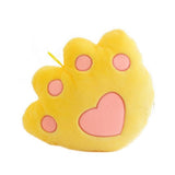 Peluche chat kawaii patte lumineuse