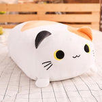 Peluche chat kawaii géante oreiller